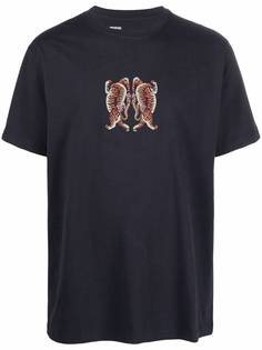 Maharishi футболка из органического хлопка с вышивкой Heart of Tigers