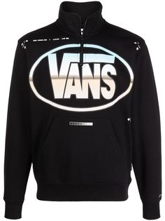 Vans толстовка на молнии с логотипом