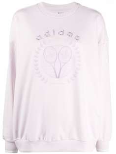adidas толстовка Tennis Luxe с графичным принтом