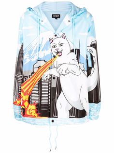 Ripndip худи с принтом Nermzilla