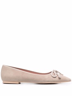 Pretty Ballerinas балетки с заостренным носком и бантом