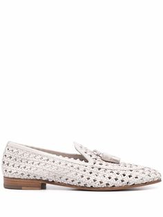 Fratelli Rossetti плетеные лоферы