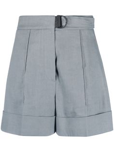 Brunello Cucinelli строгие шорты с завышенной талией