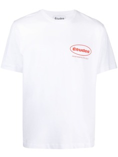 Etudes футболка с логотипом
