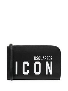 Dsquared2 клатч с логотипом