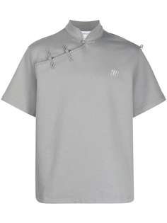 Xander Zhou футболка с застежкой тогл