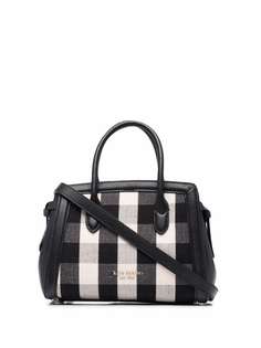 Kate Spade маленькая сумка-тоут в клетку