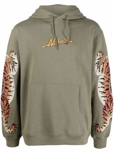 Maharishi худи Pearl Tiger из органического хлопка