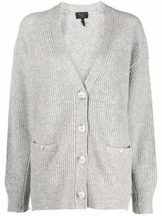 Rag & Bone кардиган в рубчик