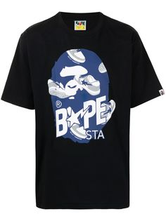 A BATHING APE® футболка с графичным принтом
