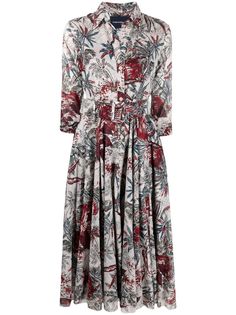 Samantha Sung платье миди Aster с принтом