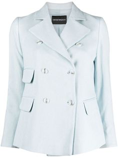 Emporio Armani двубортный блейзер