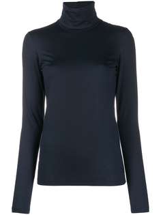 Jil Sander топ из джерси с высоким воротником