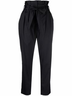 TWINSET брюки строгого кроя с поясом