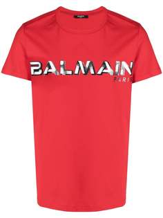 Balmain футболка с логотипом