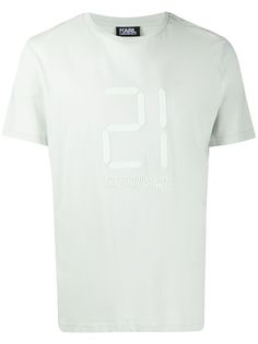 Karl Lagerfeld футболка с принтом 21
