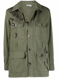 LIU JO декорированная куртка в стиле милитари
