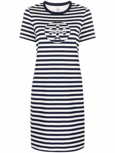 Tory Burch платье-футболка в полоску