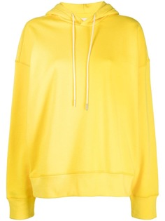Jil Sander худи с вышитым логотипом