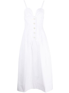 Jil Sander платье на бретелях