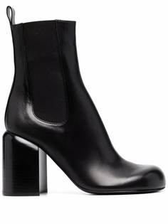 Jil Sander сапоги с миндалевидным носком