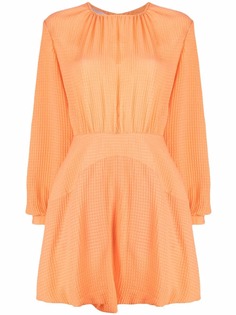 Stella McCartney фактурное платье с пышным подолом