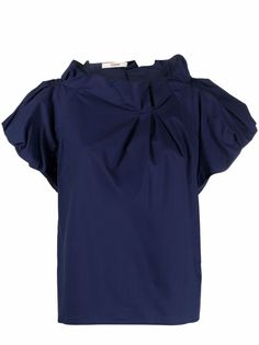 Odeeh блузка с объемными рукавами