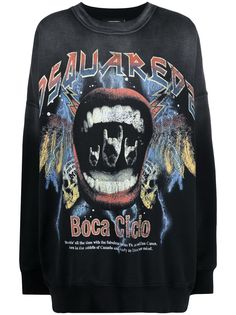 Dsquared2 толстовка оверсайз Boca Cicio