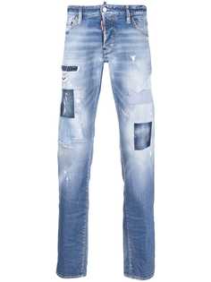 Dsquared2 джинсы bootcut с эффектом потертости