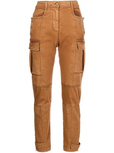Pinko брюки карго узкого кроя