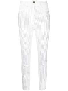 TWINSET джинсы скинни с кристаллами