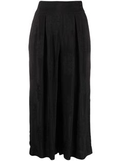 Pinko укороченные брюки широкого кроя