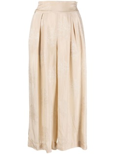 Pinko укороченные брюки широкого кроя
