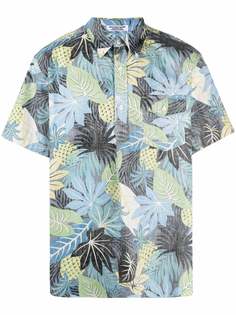 Engineered Garments рубашка Popover BD с цветочным принтом