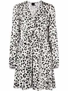 Pinko платье Faded с леопардовым принтом