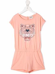 Kenzo Kids комбинезон с принтом