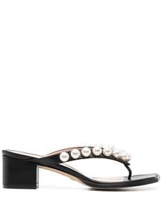Stuart Weitzman декорированные босоножки Goldie