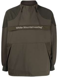 White Mountaineering куртка с вышитым логотипом