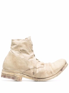 Poème Bohémien ботинки на шнуровке с эффектом потертости
