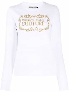 Versace Jeans Couture толстовка с круглым вырезом и логотипом