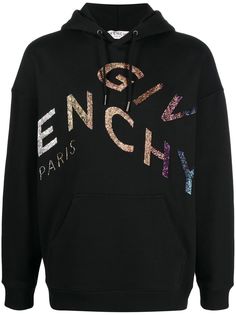 Givenchy худи с логотипом из пайеток