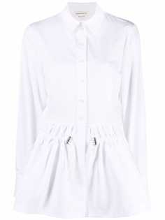 Alexander McQueen рубашка с кулиской