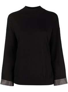 Brunello Cucinelli джемпер с декором Monili