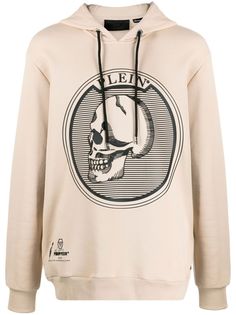 Philipp Plein худи Outline Skull с графичным принтом