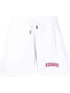 Dsquared2 спортивные шорты с логотипом