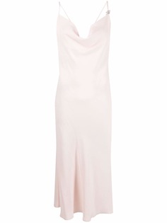 Blumarine платье миди с открытой спиной