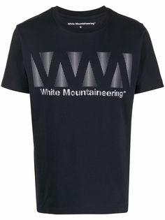 White Mountaineering футболка с логотипом