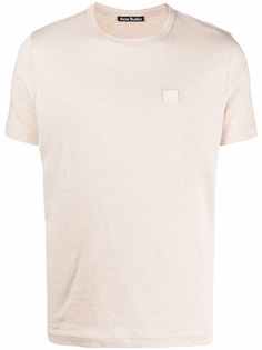 Acne Studios футболка с нашивкой