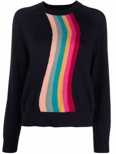 PS Paul Smith джемпер Swirl вязки интарсия