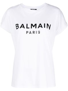 Balmain футболка с логотипом